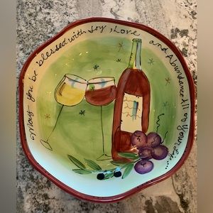 Julia Junkin Certified International large bowl